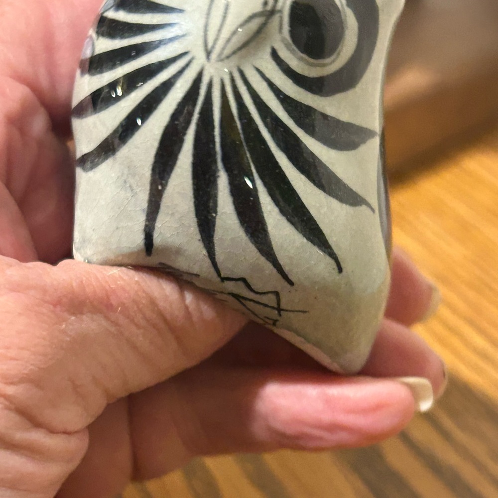 Tonala Owl Folk Art Pottery - Picture 2 of 8